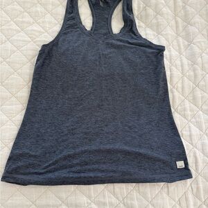 Women's Sleeveless navy Top